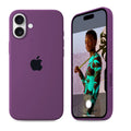 iPhone Silicone Case (Eggplant) by Vogueen