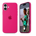 iPhone Silicone Case (Firefry Rose) by Vogueen