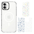 iPhone 16 Plus Floral Design Case with Swappable Back - Wireless Charging | Inspire Series by Zerodamage Sahara Case LLC