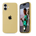 iPhone Silicone Case (Golden) by Vogueen