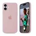 iPhone Silicone Case (Pink Sand) by Vogueen