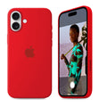 iPhone Silicone Case (Red) by Vogueen