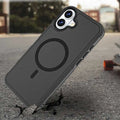 iPhone 16 Plus Rugged Wallet Case with Kickstand - MagSafe, Card Holder | Raider Series by Zerodamage Sahara Case LLC