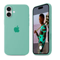iPhone Silicone Case (Spearmint Green) by Vogueen