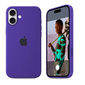 iPhone Silicone Case (Violet) by Vogueen