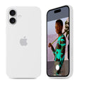 iPhone Silicone Case (White) by Vogueen