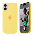 iPhone Silicone Case (Yellow) by Vogueen