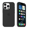 iPhone Silicone Case (Black) by Vogueen