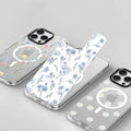 iPhone 16 Pro Case with Swappable Floral & Marble Designs - Wireless Charging | Inspire Series by Zerodamage Sahara Case LLC