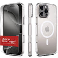 iPhone 16 Pro Clear Case & Screen Protector Kit - Rugged Protection, MagSafe | Classic Series by Zerodamage Sahara Case LLC