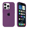 iPhone Silicone Case (Eggplant) by Vogueen