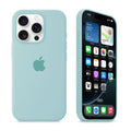 iPhone Silicone Case (Glacier Blue) by Vogueen
