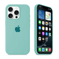 iPhone Silicone Case (Ice Sea Blue) by Vogueen