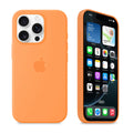 iPhone Silicone Case (Marigold) by Vogueen