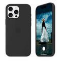 iPhone Silicone Case (Black) by Vogueen