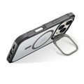 iPhone 16 Pro Max Clear Kickstand Case - Anti-Slip, Rugged, MagSafe | Venture Series by Zerodamage Sahara Case LLC