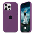 iPhone Silicone Case (Eggplant) by Vogueen
