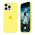 iPhone Silicone Case (Flash Yellow) by Vogueen