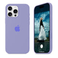 iPhone Silicone Case (Lilac) by Vogueen