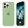 iPhone Silicone Case (Matcha Green) by Vogueen