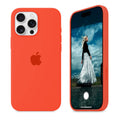 iPhone Silicone Case (Orange) by Vogueen