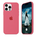 iPhone Silicone Case (Pink Citrus) by Vogueen