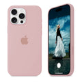 iPhone Silicone Case (Pink Sand) by Vogueen