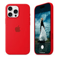 iPhone Silicone Case (Red) by Vogueen