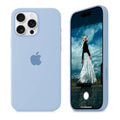 iPhone Silicone Case (Sky Blue) by Vogueen