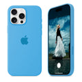 iPhone Silicone Case (Surf Blue) by Vogueen