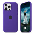 iPhone Silicone Case (Violet) by Vogueen