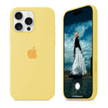 iPhone Silicone Case (Yellow) by Vogueen