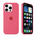 iPhone Silicone Case (Pink Citrus) by Vogueen