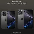 iPhone 16 Pro/Pro Max Camera Lens Protector - Ultra-Strong, Flexible Glass, 2- Pack | ZeroDamage by Zerodamage Sahara Case LLC