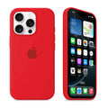 iPhone Silicone Case (Red) by Vogueen
