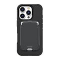 iPhone 16 Pro Rugged Wallet Case with Kickstand - MagSafe, Card Holder | Raider Series by Zerodamage Sahara Case LLC