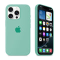 iPhone Silicone Case (Spearmint Green) by Vogueen