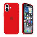 iPhone Silicone Case (Red) by Vogueen