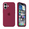 iPhone Silicone Case (Rose Red) by Vogueen