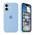 iPhone Silicone Case (Sky Blue) by Vogueen