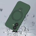 iPhone 16 Slim Kickstand Case - Rugged Protection, MagSafe | Venture Series by Zerodamage Sahara Case LLC