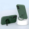 iPhone 16 Slim Kickstand Case - Rugged Protection, MagSafe | Venture Series by Zerodamage Sahara Case LLC