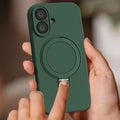 iPhone 16 Slim Kickstand Case - Rugged Protection, MagSafe | Venture Series by Zerodamage Sahara Case LLC