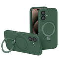 iPhone 16 Slim Kickstand Case - Rugged Protection, MagSafe | Venture Series by Zerodamage Sahara Case LLC