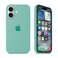 iPhone Silicone Case (Spearmint Green) by Vogueen