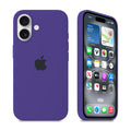 iPhone Silicone Case (Violet) by Vogueen