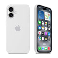 iPhone Silicone Case (White) by Vogueen