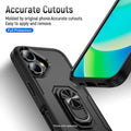 iPhone 17 Case - Heavy-Duty Kickstand, Military-Grade, Anti-Slip | Raider Series by Zerodamage Sahara Case LLC