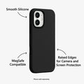 iPhone 17 Case - Silicone MagSafe Anti-Slip | Venture Series by Zerodamage Sahara Case LLC