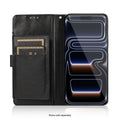 iPhone 17 Pro Case - Leather Folio Wallet | Indy Series by Zerodamage Sahara Case LLC
